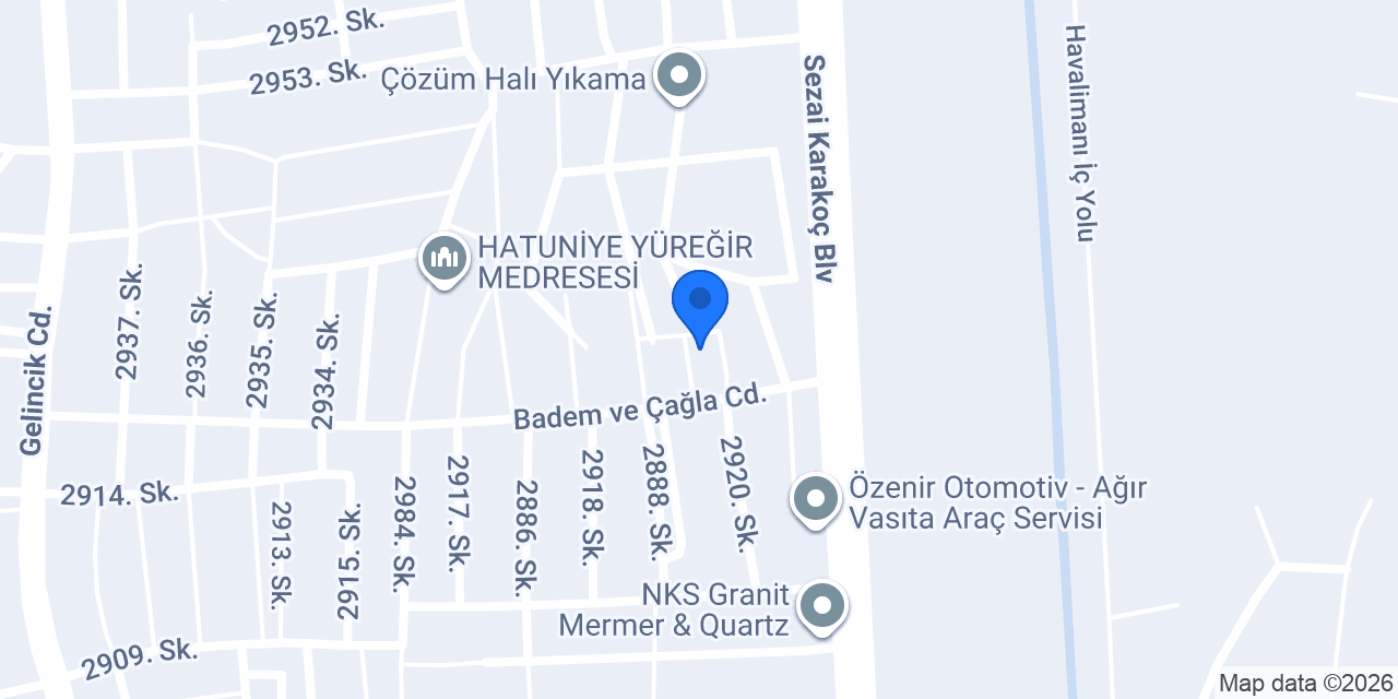 Turkuaz Bayan Kuaförü konumu
