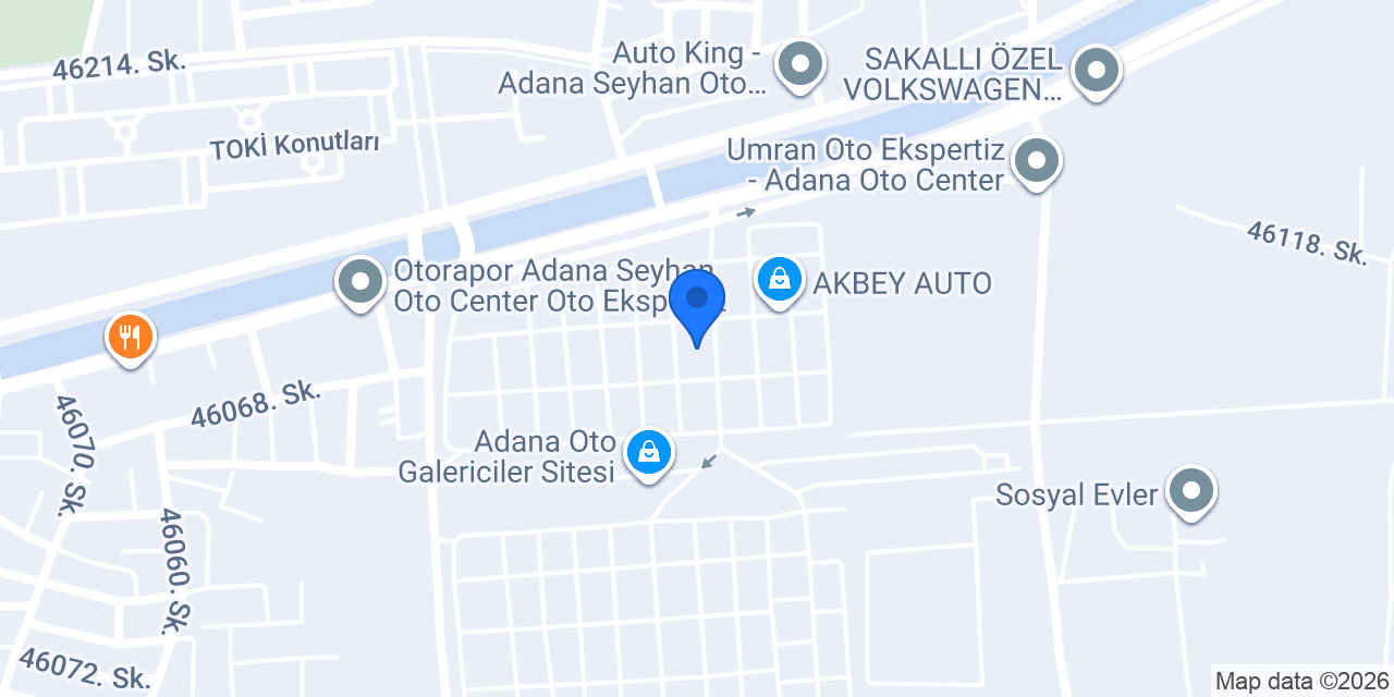 Akdeniz Auto konumu