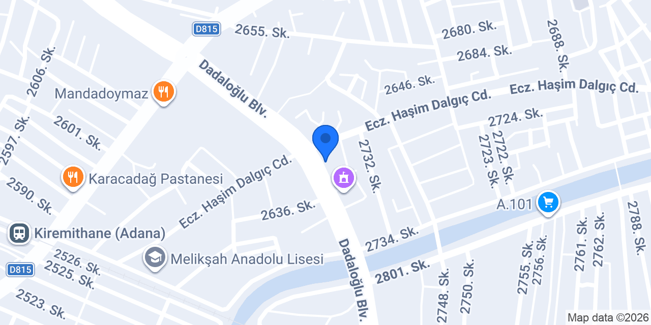 Çağdaş Oto Boya konumu