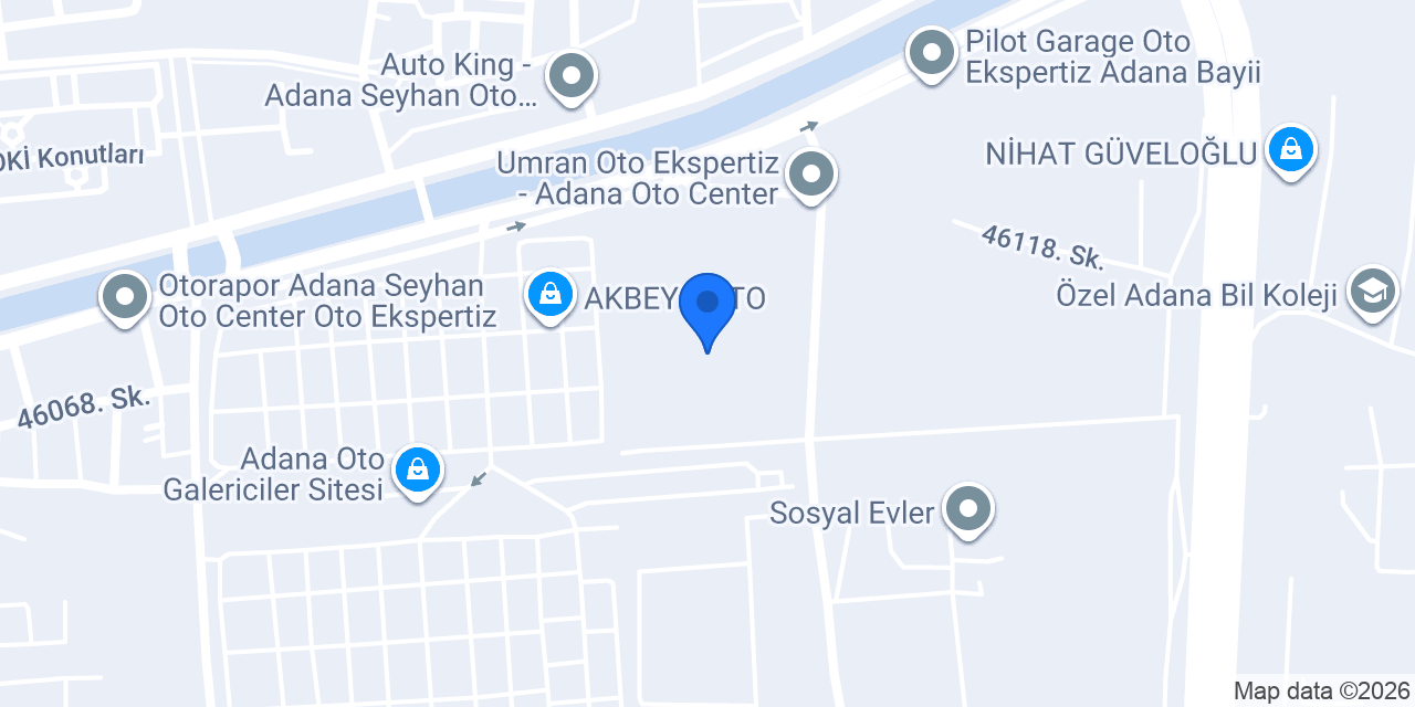 Gölgeli Auto konumu
