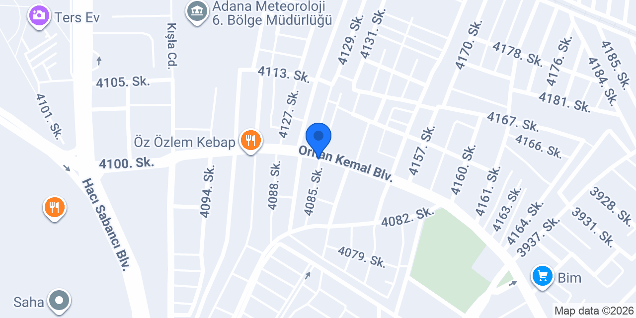 Emek Market konumu