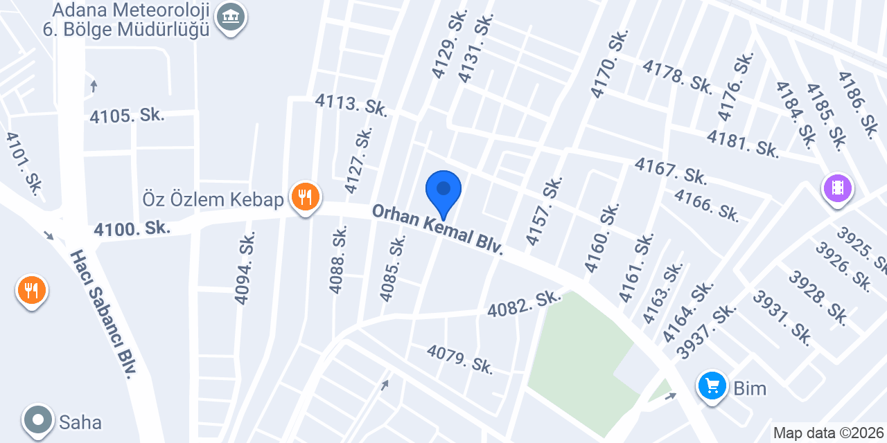 Viraj kebap konumu