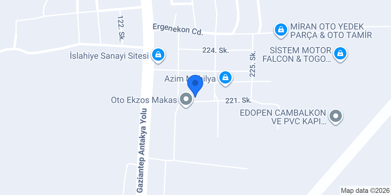 ÖZEN İŞ MOBİLYA DEKORASYON konumu