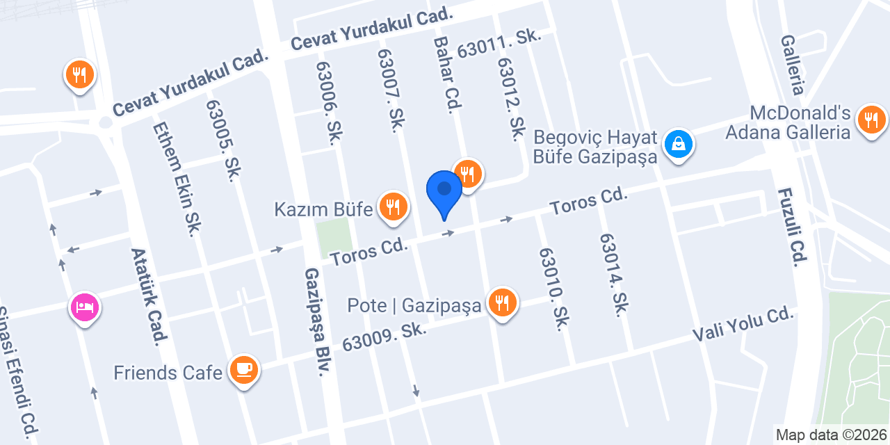 ÇAĞ MÜZİK MERKEZİ konumu