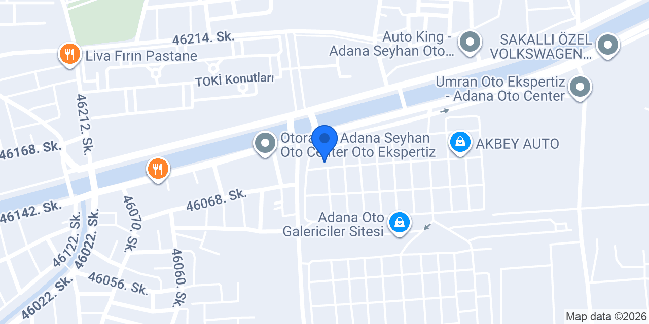 Güçlü Auto konumu