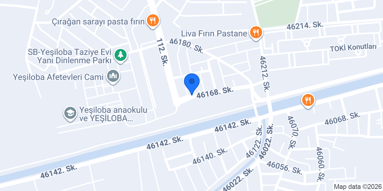 Zeki Usta Kebap konumu