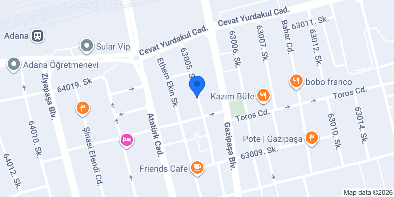 Diş Hekimi Numan İsmailoğlu konumu