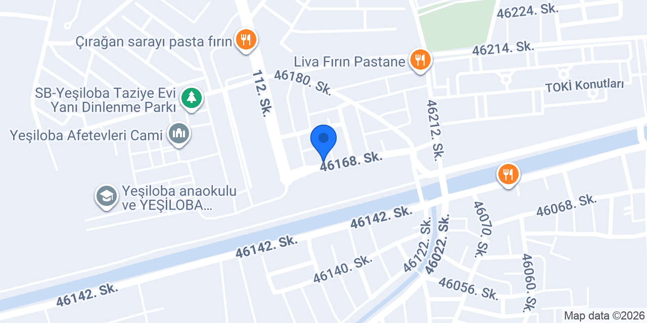 Alka sağlık kabini konumu