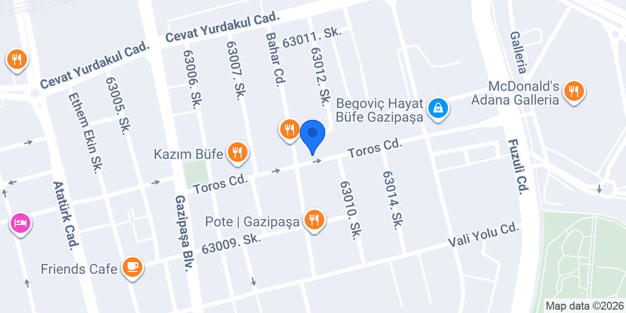 Federico Store konumu