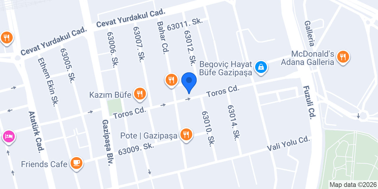 Durak Hukuk Bürosu / Durak Law Office konumu