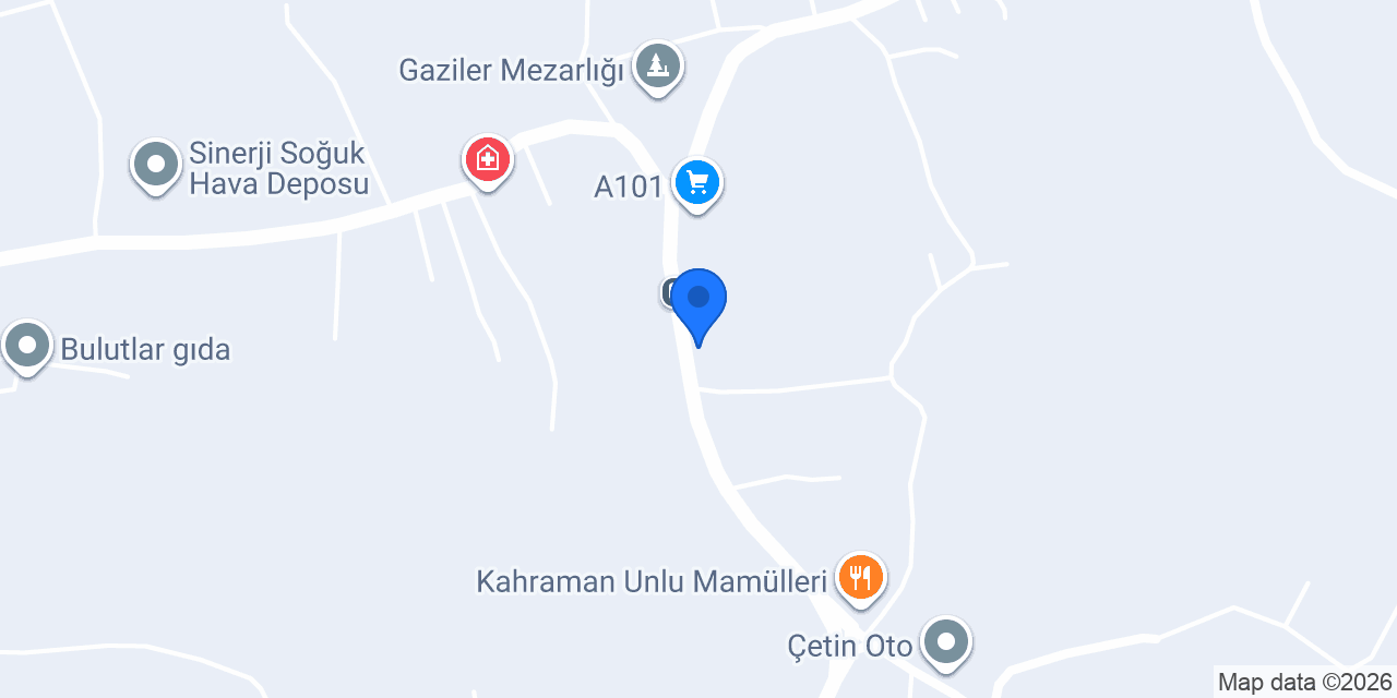 Tanır Market konumu
