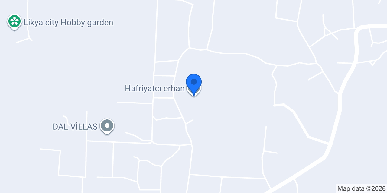 Hafriyatcı erhan konumu