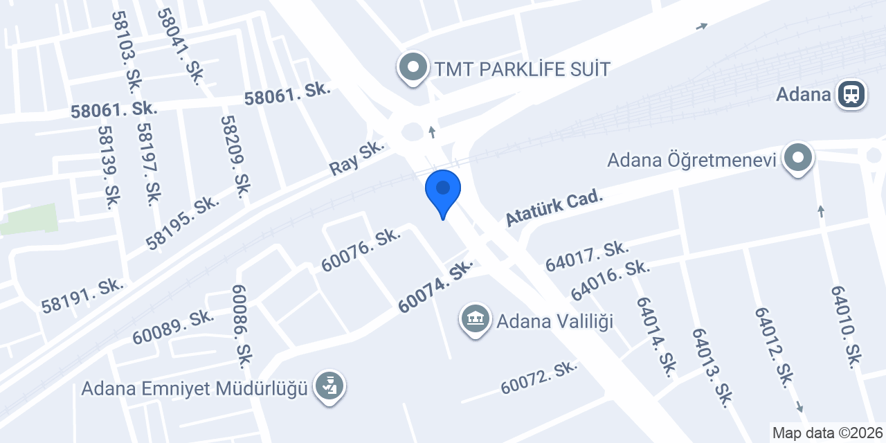 Adana Nail Art Studio konumu