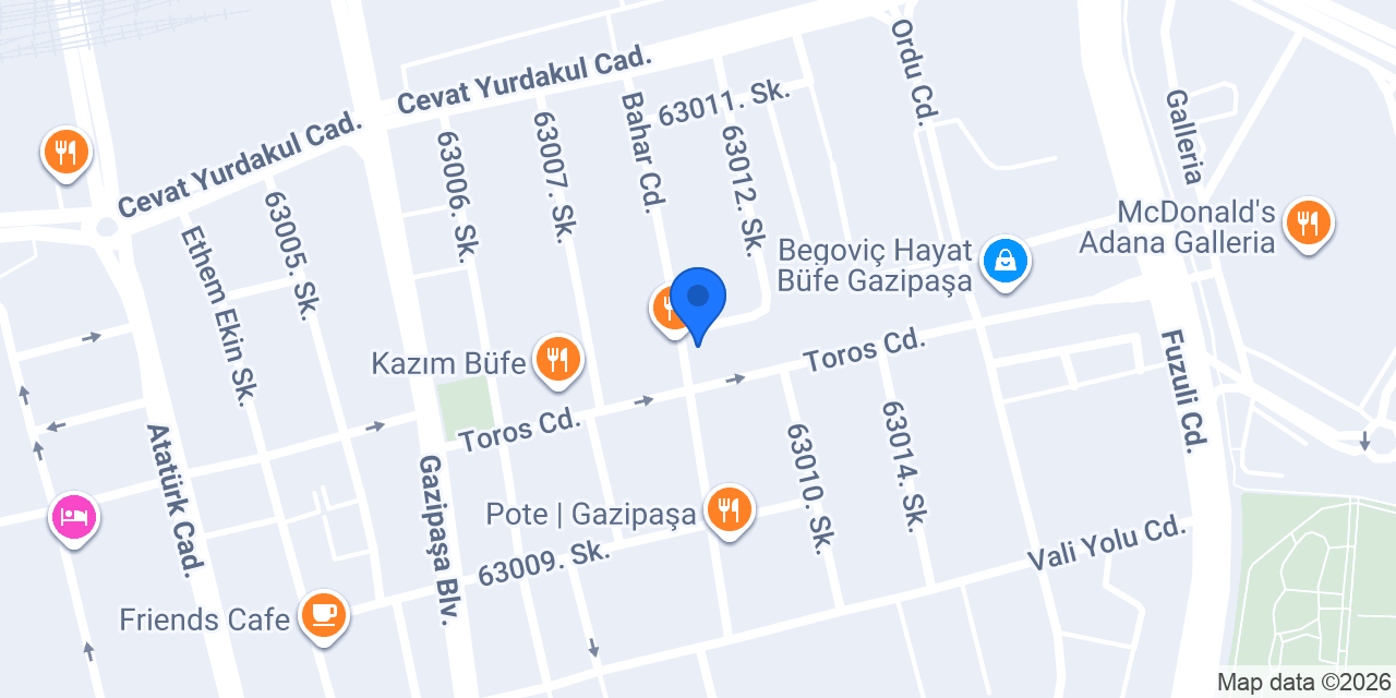 İsimsizcafe konumu