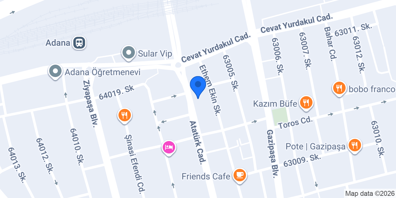 Diş Hekimi Ferdi KUŞÇU konumu