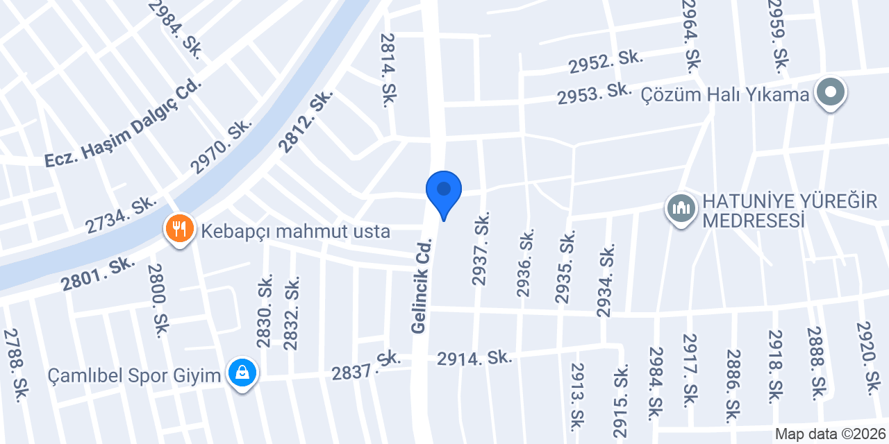 Mevlana Ekmek Fırını konumu