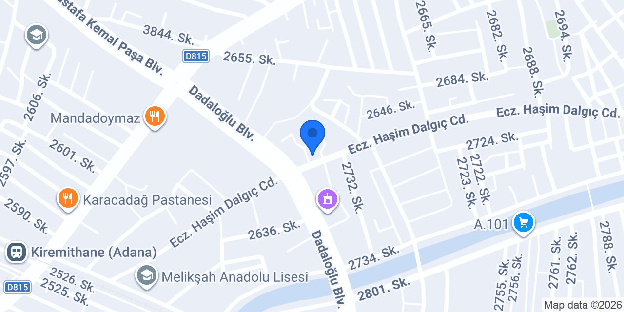 Kiremithane Ptt Şubesi konumu