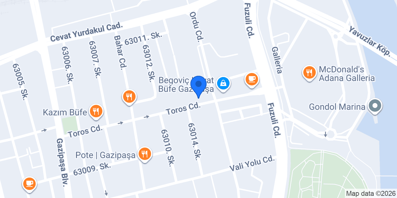 Atelye Mim Mimarlık konumu