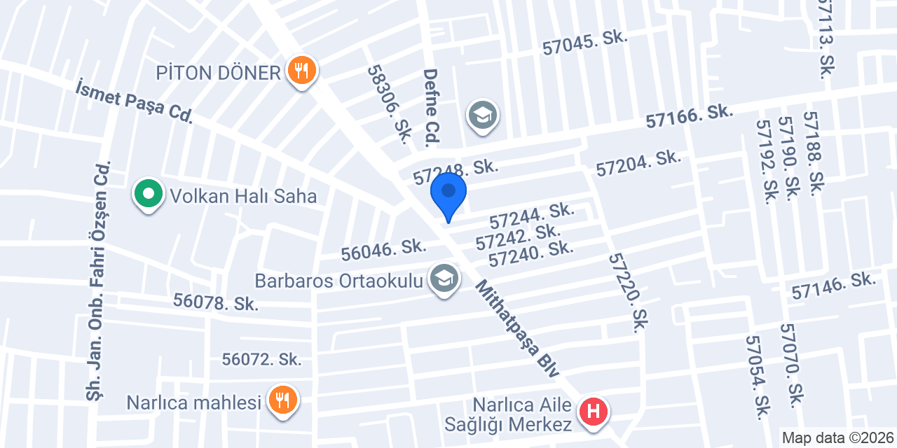 Saraç Unlu Mamuller konumu
