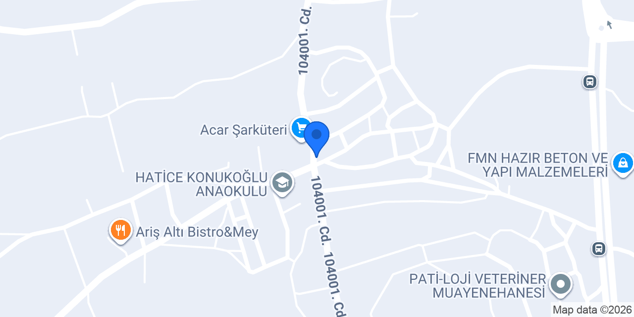 Çetinbağ Yapı Market konumu