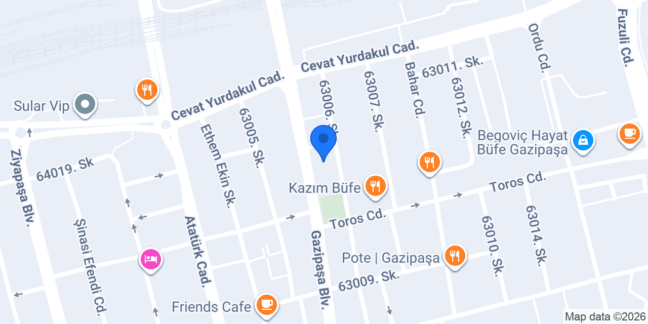 Saraylı Ev Yemekleri konumu