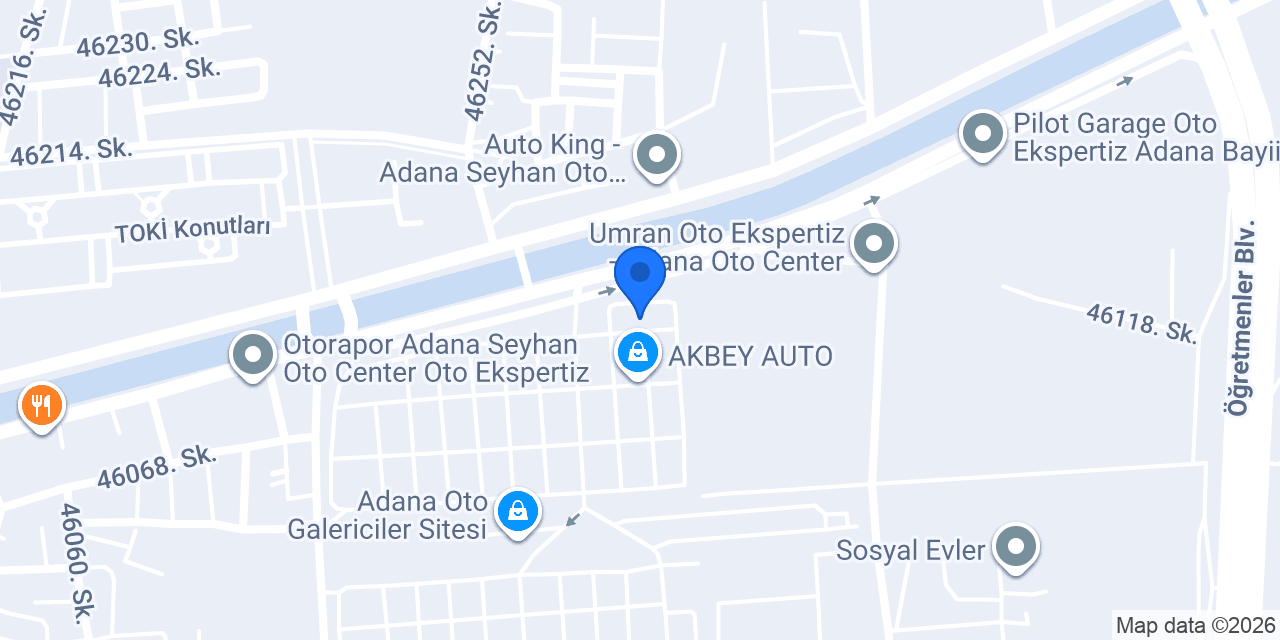 Adana 17.Noterliği konumu