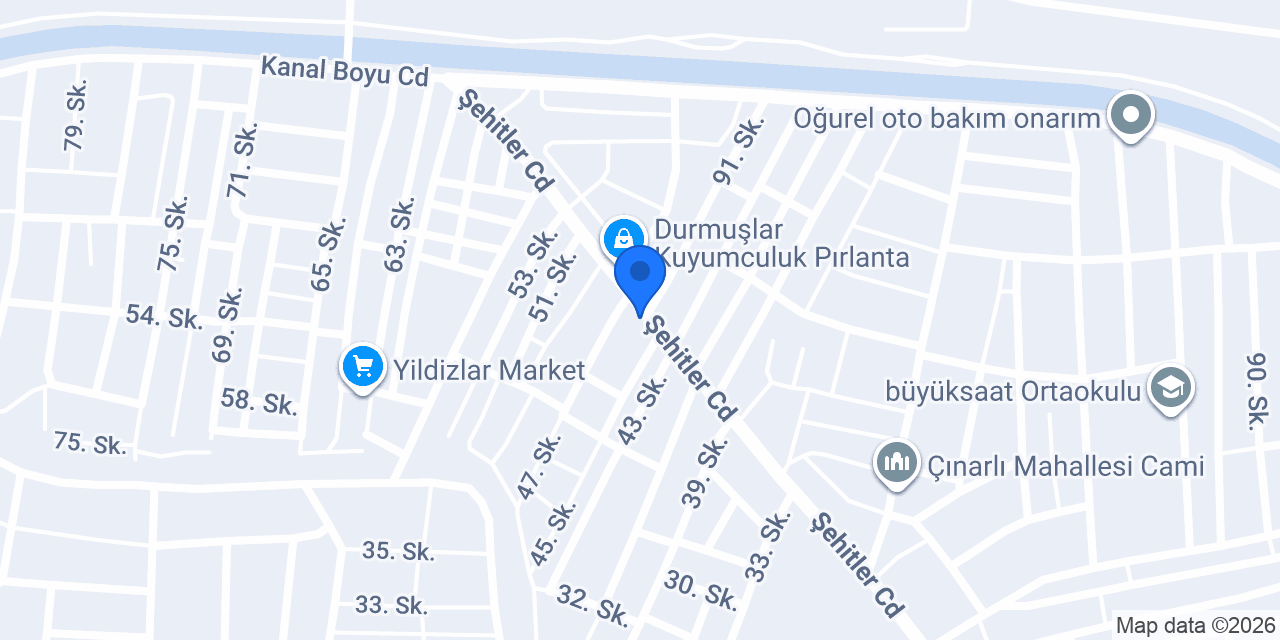 Oses Çiğ Köfte konumu