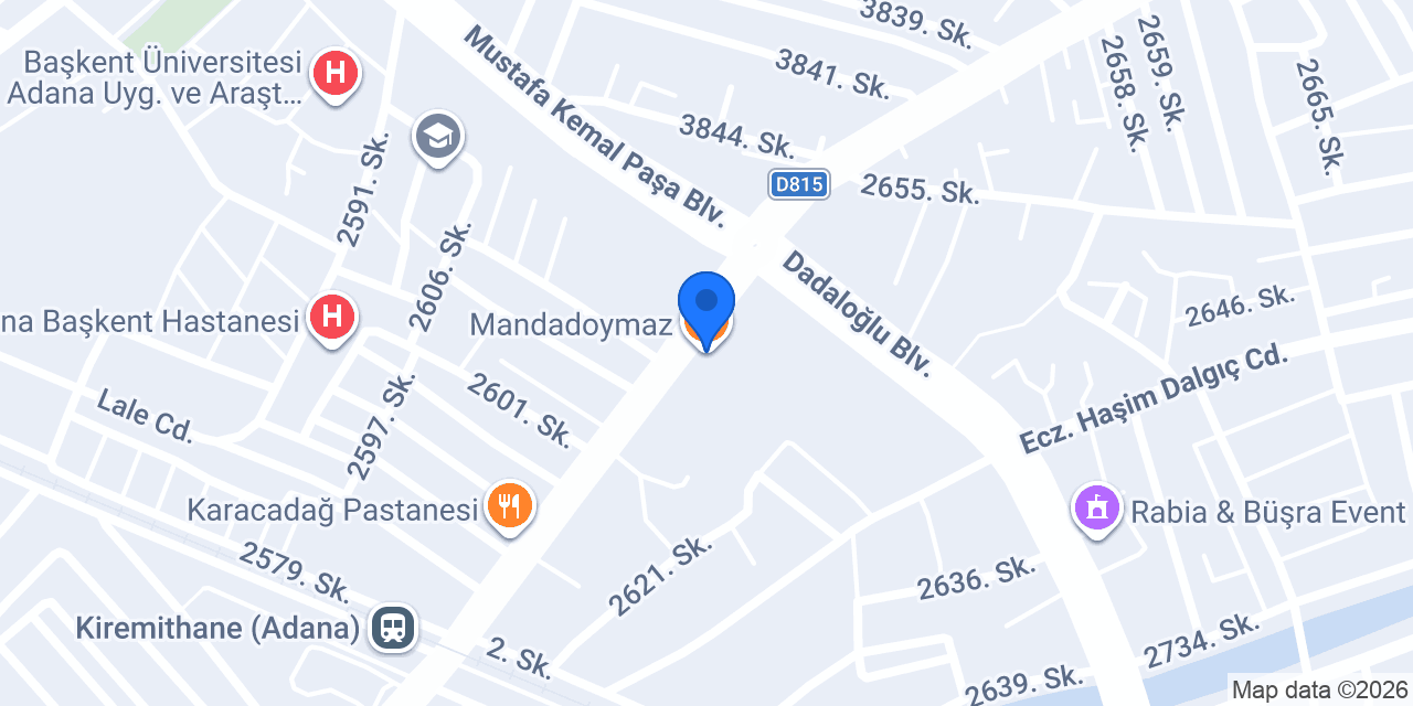 Mandadoymaz konumu