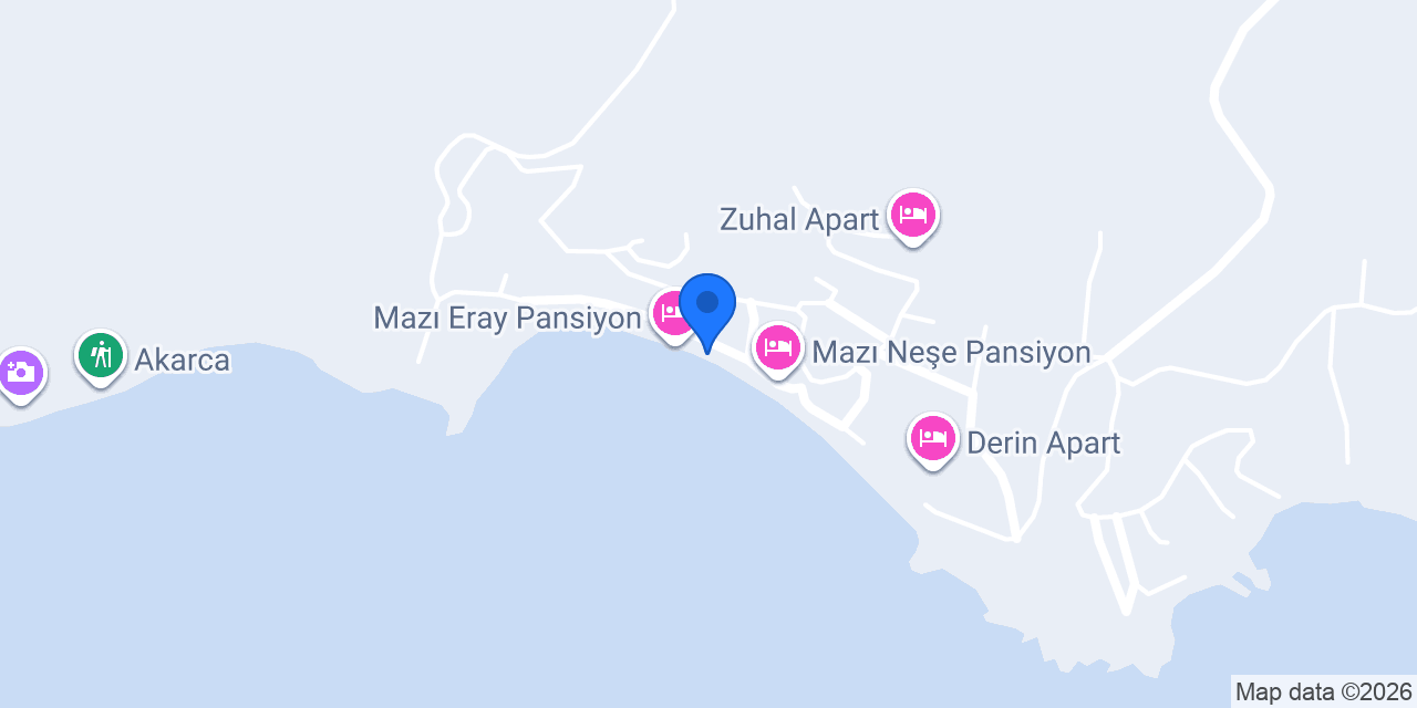 Ege Pansiyon & Restoran konumu