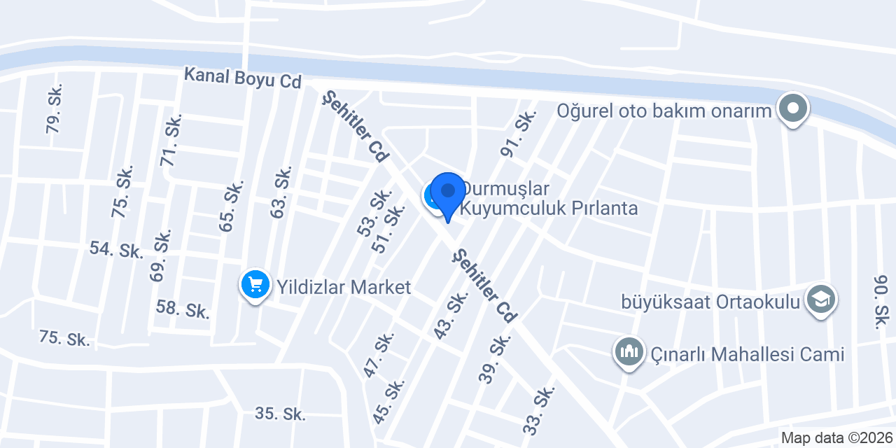 Özgür Kuyumculuk konumu