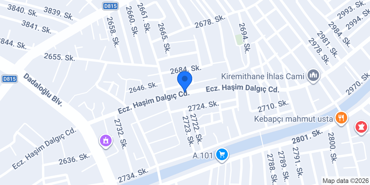 Terzi Paşa konumu