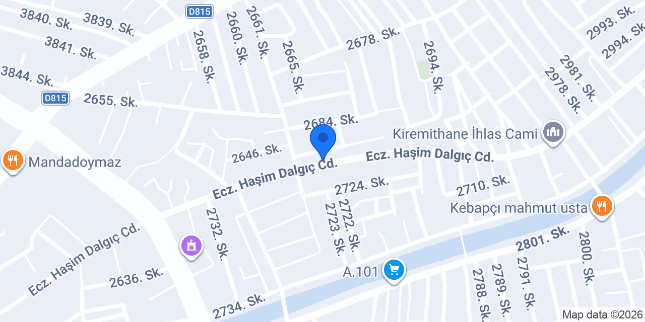 Öz Bulut Elektrik konumu