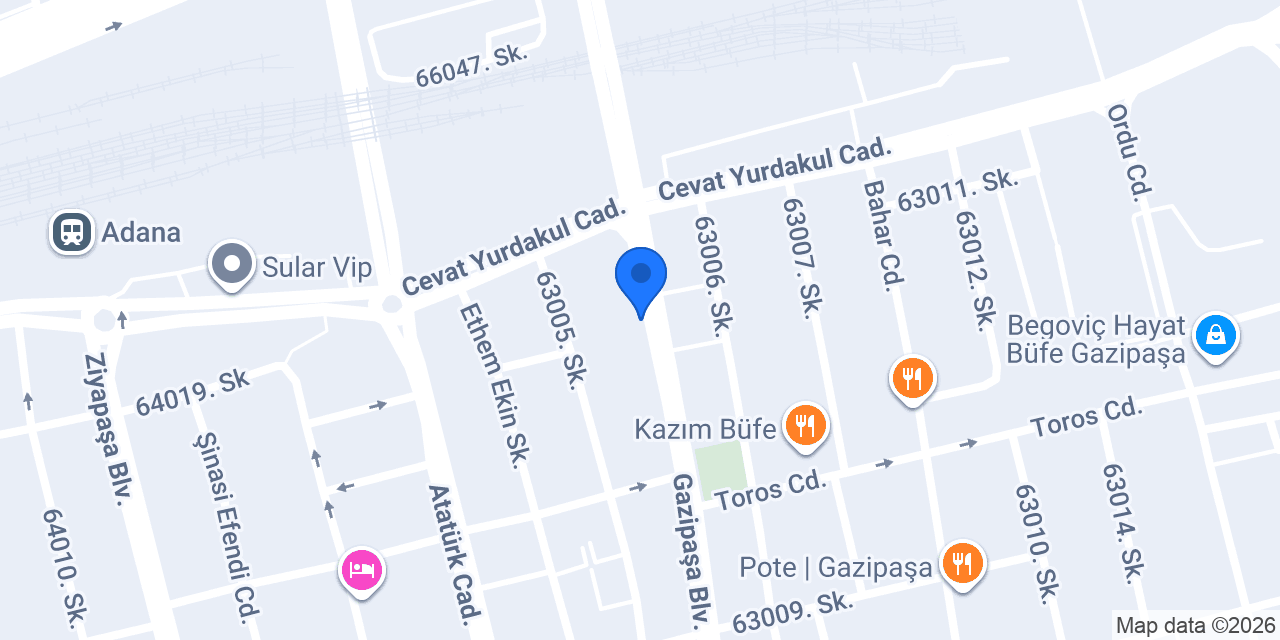 Özmert İnşaat A.Ş. konumu