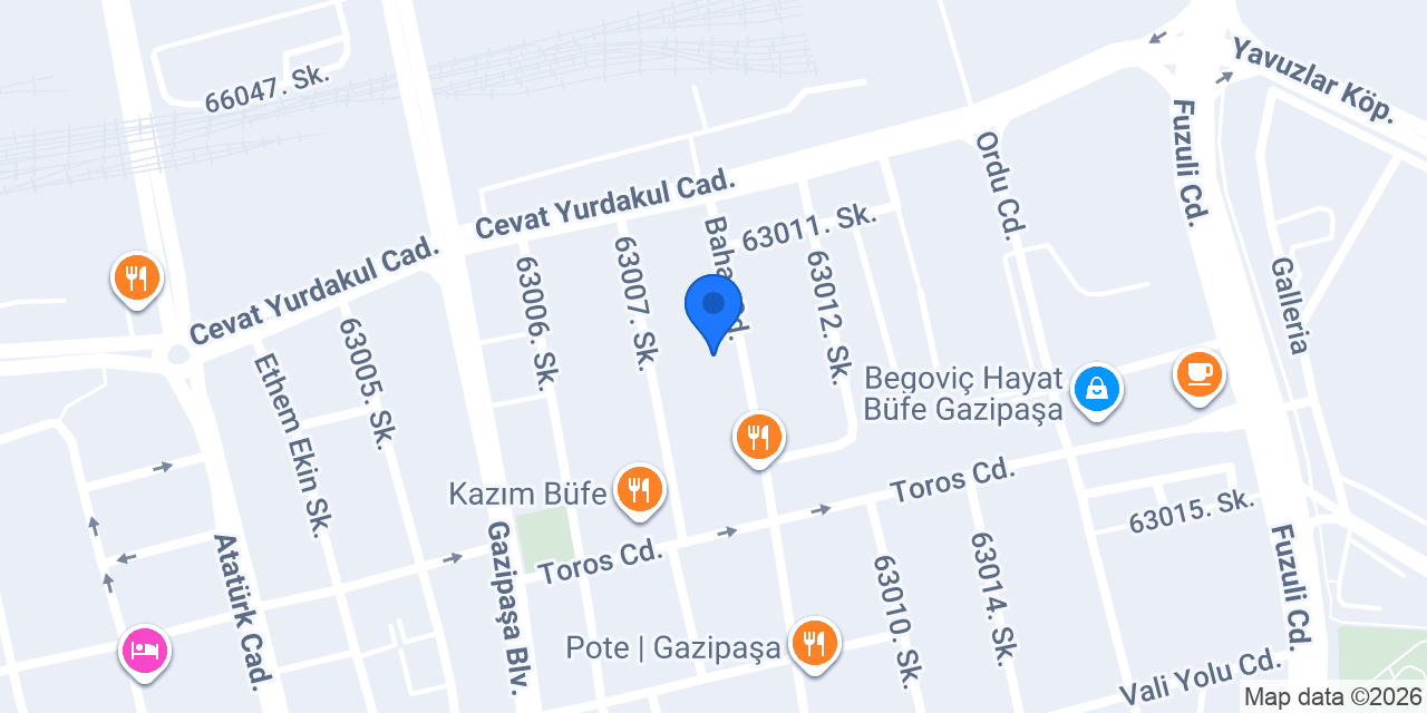 ATÖLYE CG TakıDizayn konumu