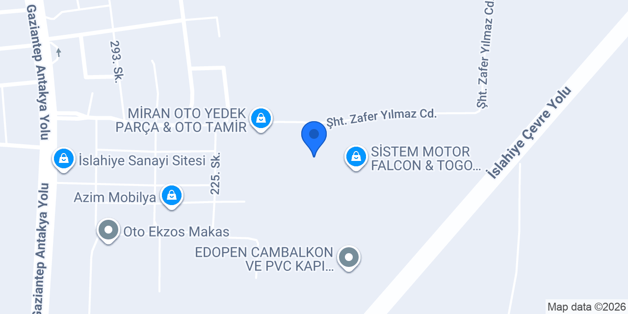 Samet Oto Elektirik konumu