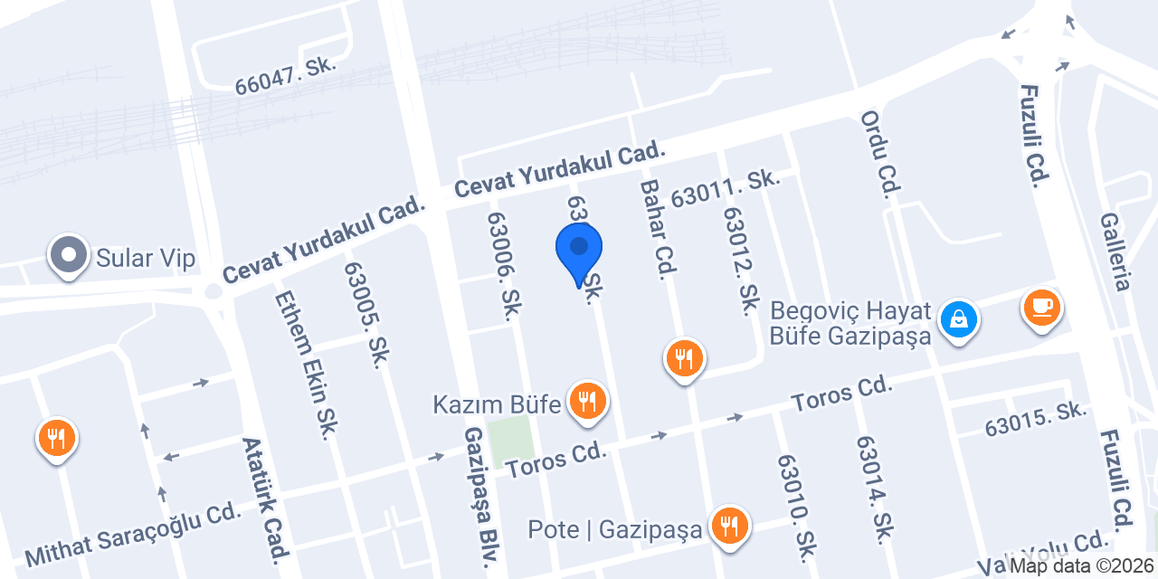 Pera Clinic konumu