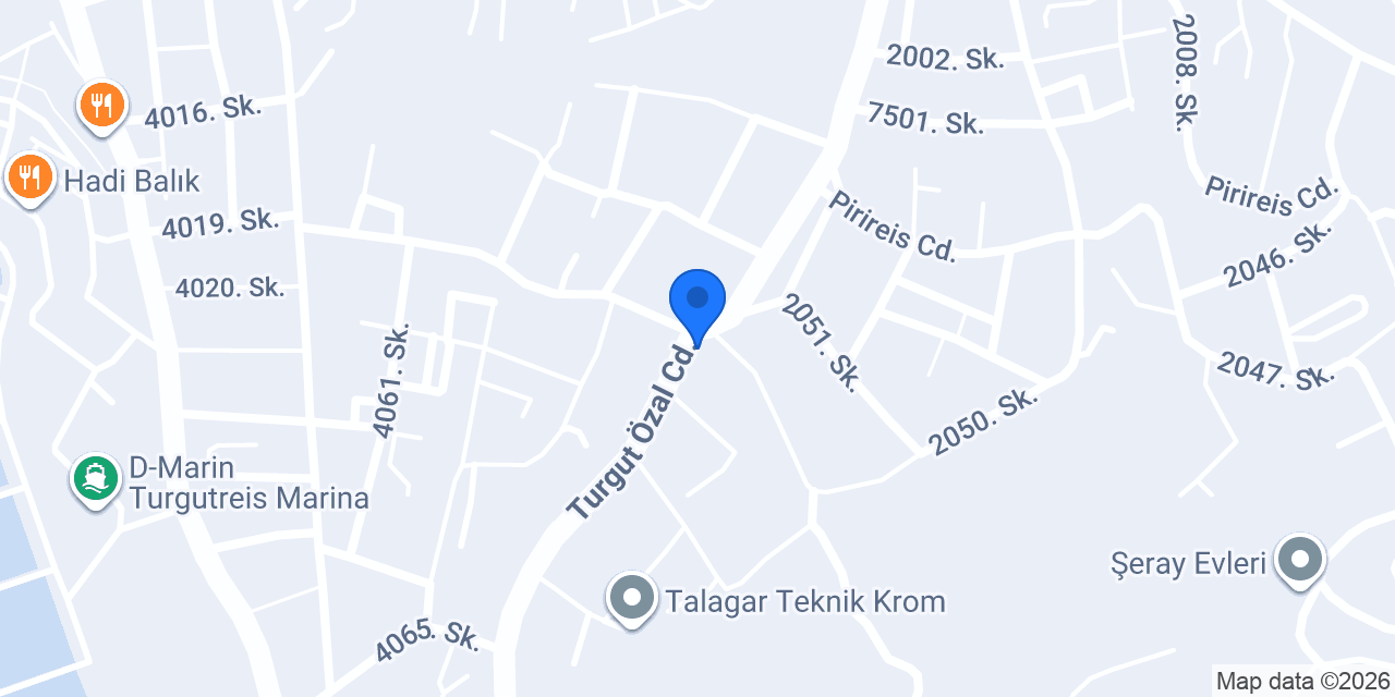 turgutreis yapı market konumu