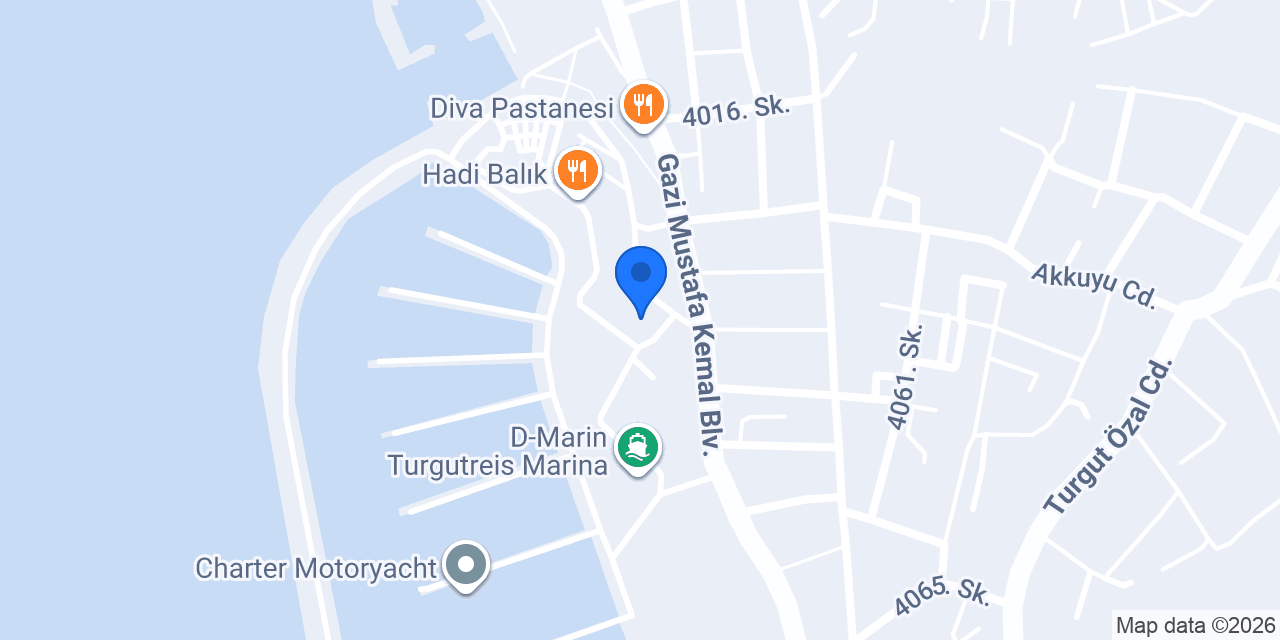 Macrocenter - Muğla Bodrum Turgutreis D-Marina Şubesi konumu