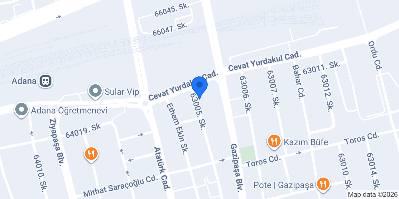 Akkoç Butik Otel konumu