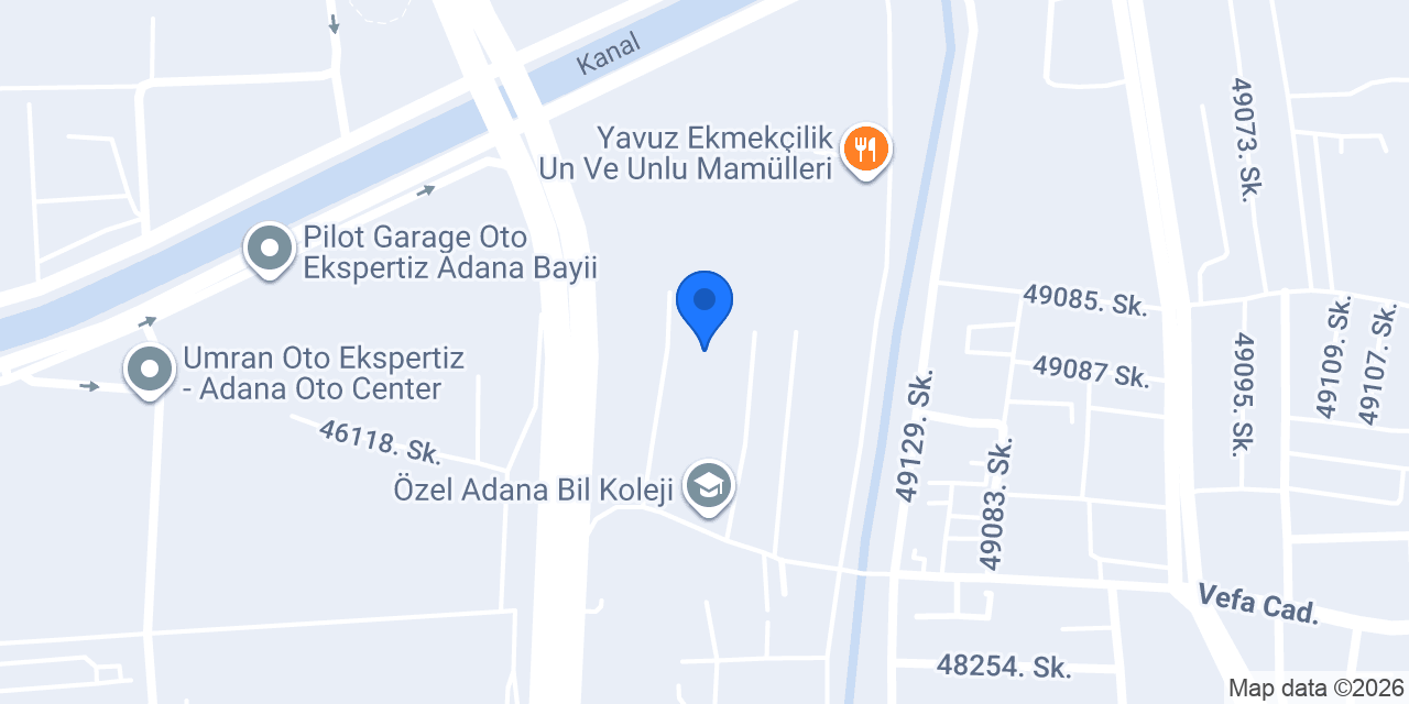 YAŞAR AUTO konumu