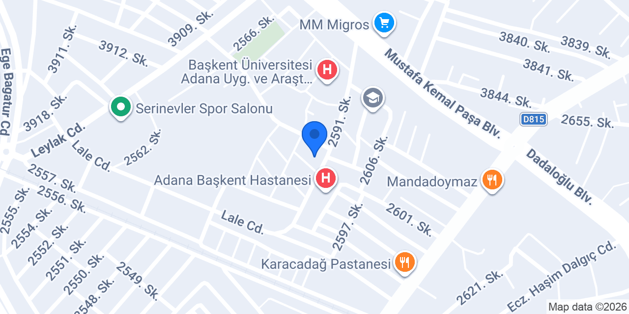 Başkent Optik konumu