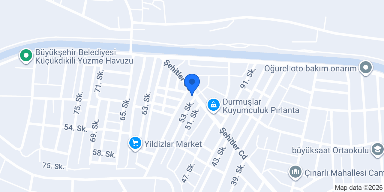 Hicret Ticaret Ltd. Şti. konumu