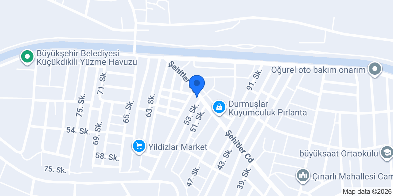 ÖZKAYALAR MARKET konumu