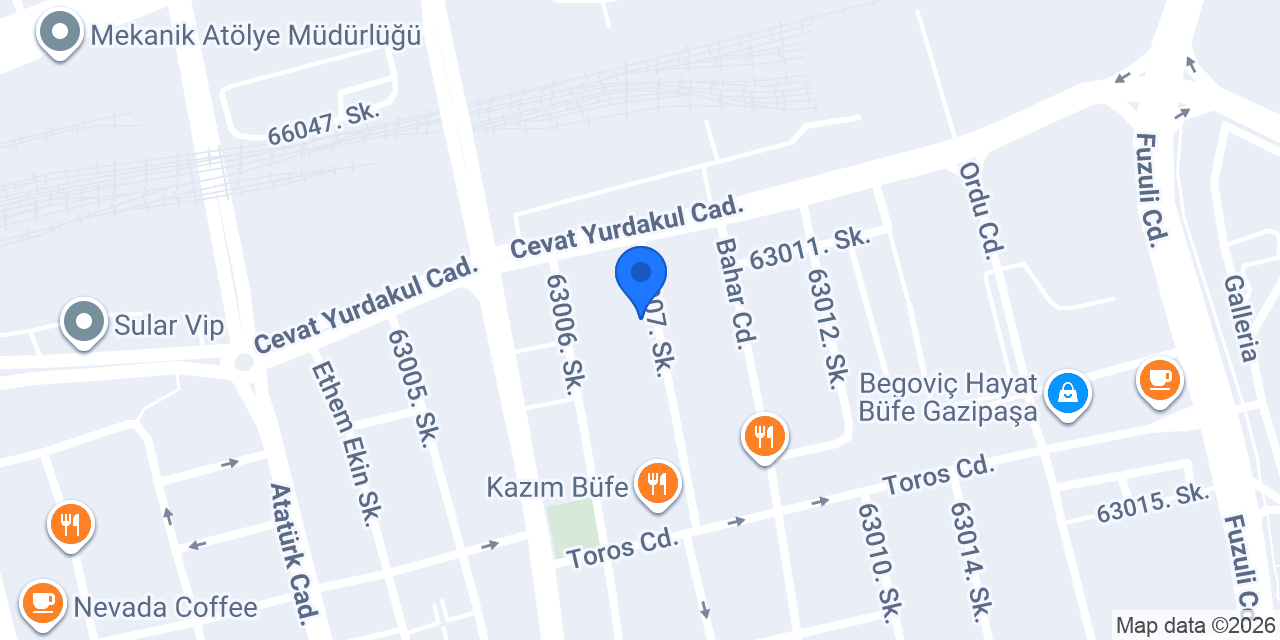 Sefa Anaokulu konumu