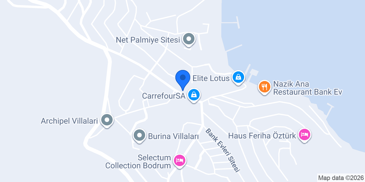 Balıkçının Yeri balık Restaurant konumu