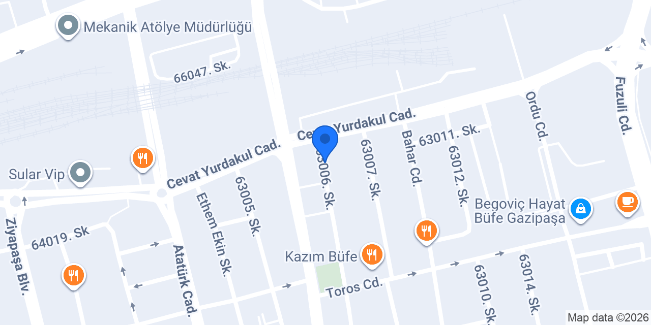 VARYANS ÖZEL ÖĞRETİM KURSU konumu