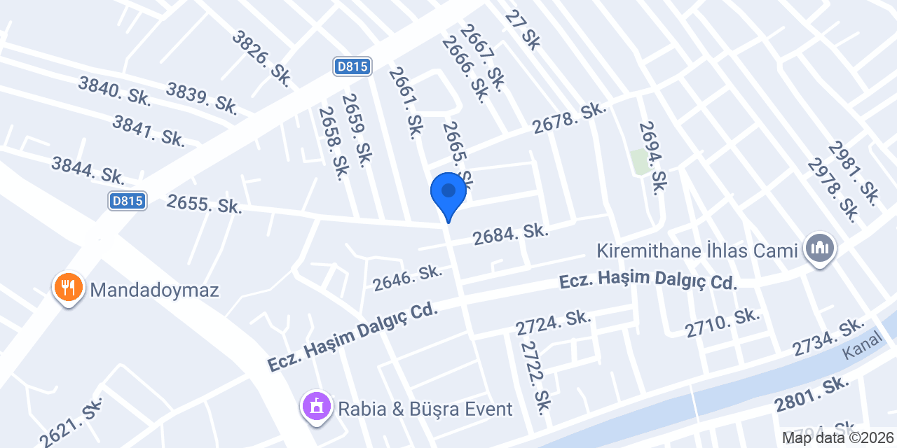 Beyaz Erkek Kuaförü konumu