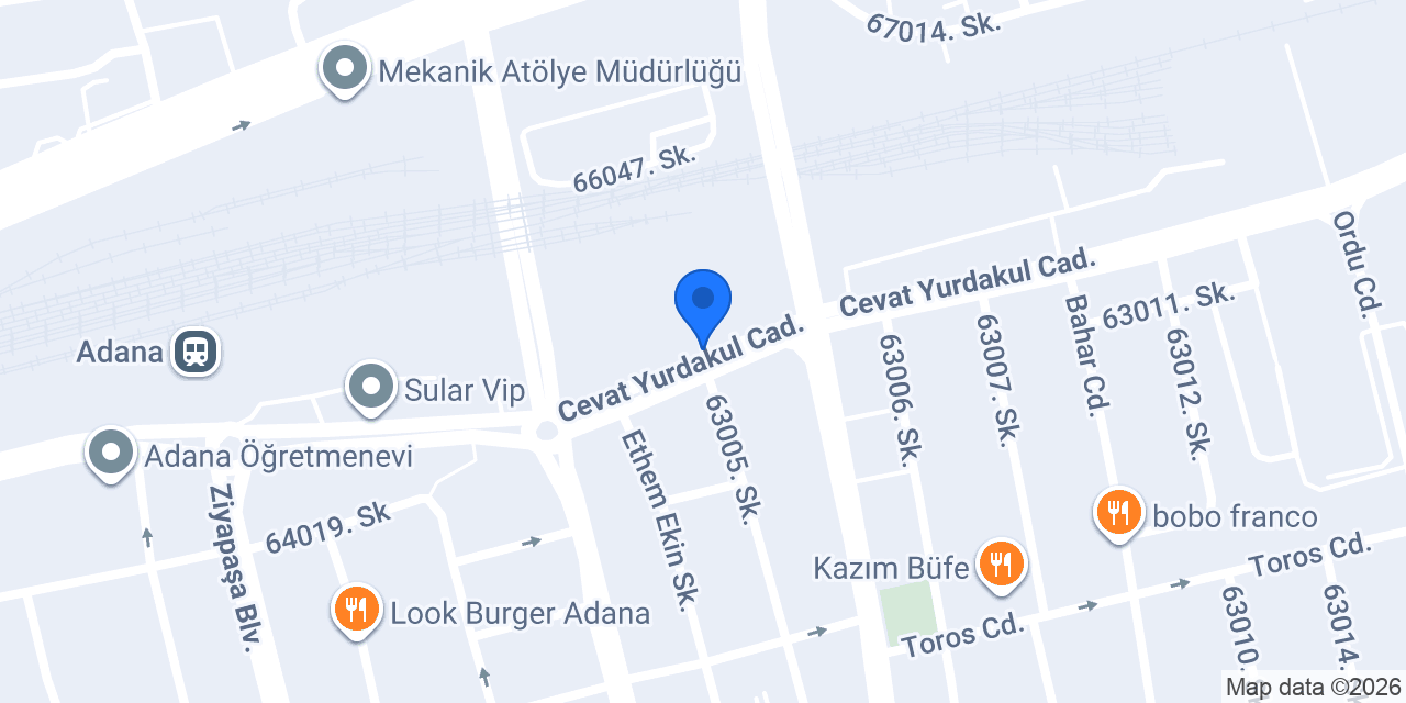 Diş Hekimi Tunç Akçalı konumu