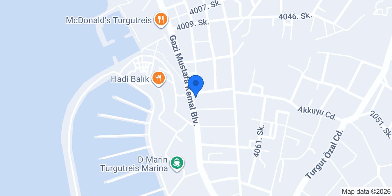 Turgutreis Marina Taksi konumu