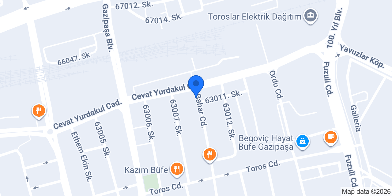 Driver Erkek Kuaförü konumu